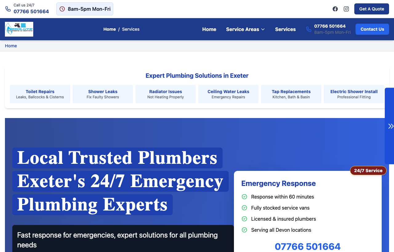 Heating, Hot Water & Plumbing
